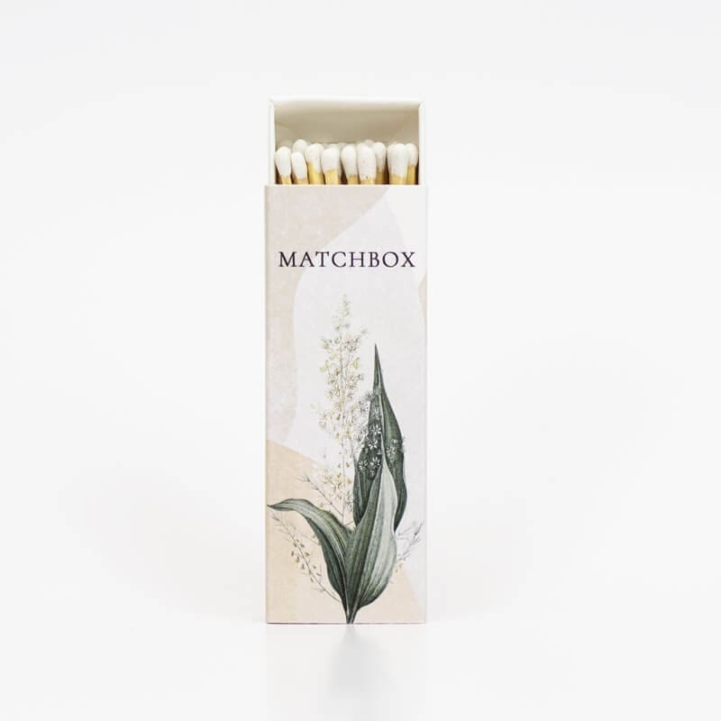 30-MatchBox-01-White.jpg Match Box - Contains 30 Matches No.1