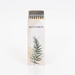 30-MatchBox-03-Gray.jpg Match Box - Contains 30 Matches No.4