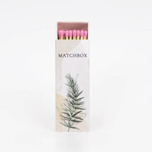 30-MatchBox-03-Pink.jpg Match Box - Contains 30 Matches No.4