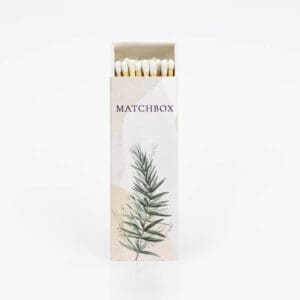 30-MatchBox-03-White.jpg Match Box - Contains 30 Matches No.4