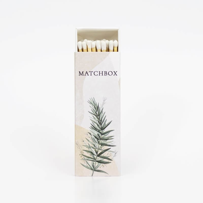 30-MatchBox-03-White.jpg Match Box - Contains 30 Matches No.4