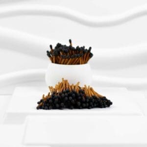 75-CynamoneBlack-Head-3-1.jpg 7.5 cm Cinnamon with Black Tips Matches
