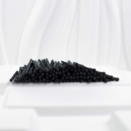 9.5 cm long wooden matches with black heads for candles, fireplaces, barbecue and fire pits, safe and stylish home matches
