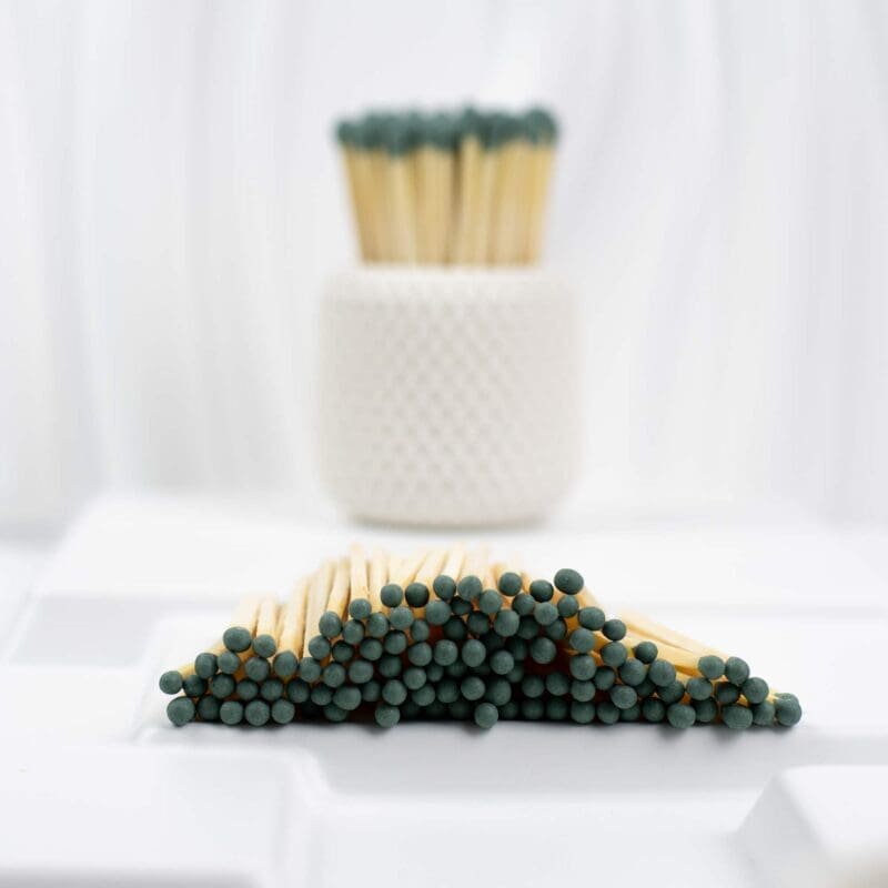95-Wooden-Matches-Sage-Green-Head-3.jpg 9.5 cm Sage Green Head Matches