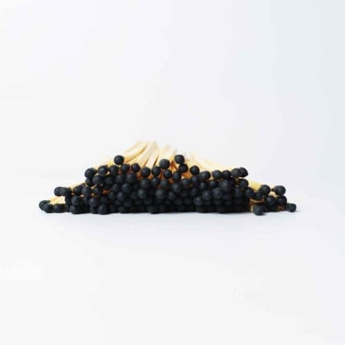 Black.jpg 4.8 cm Black Head Matches