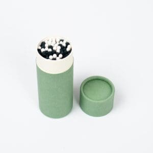 TUBE-GREEN.jpg Matches Box, Decorative Matches Tub
