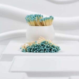 75-Blue-Light-3 7.5 cm Wooden Matches – Blue Light Head